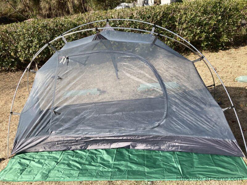 バンドックソロドームのインナーテント完成図