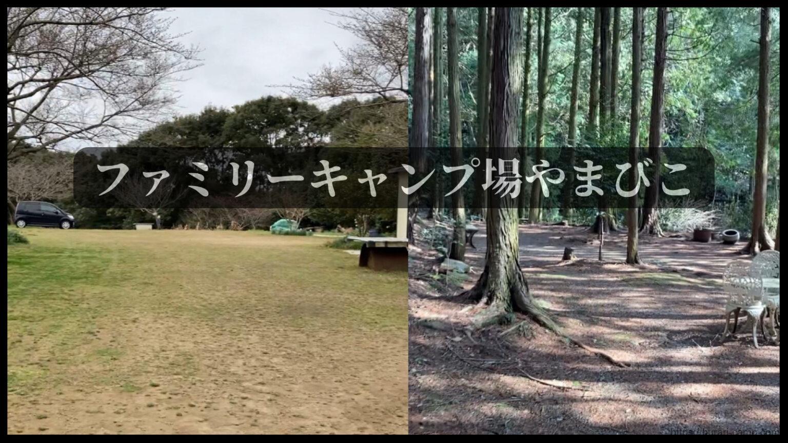 (長崎県)ファミリーキャンプ場やまびこ紹介 野営感満載の林間サイトにオートサイトも完備の穴場 - ぶらりキャンプブログ